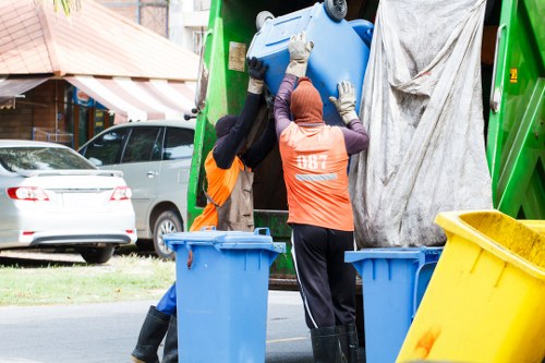 Satisfied customers after house clearance in Willesden